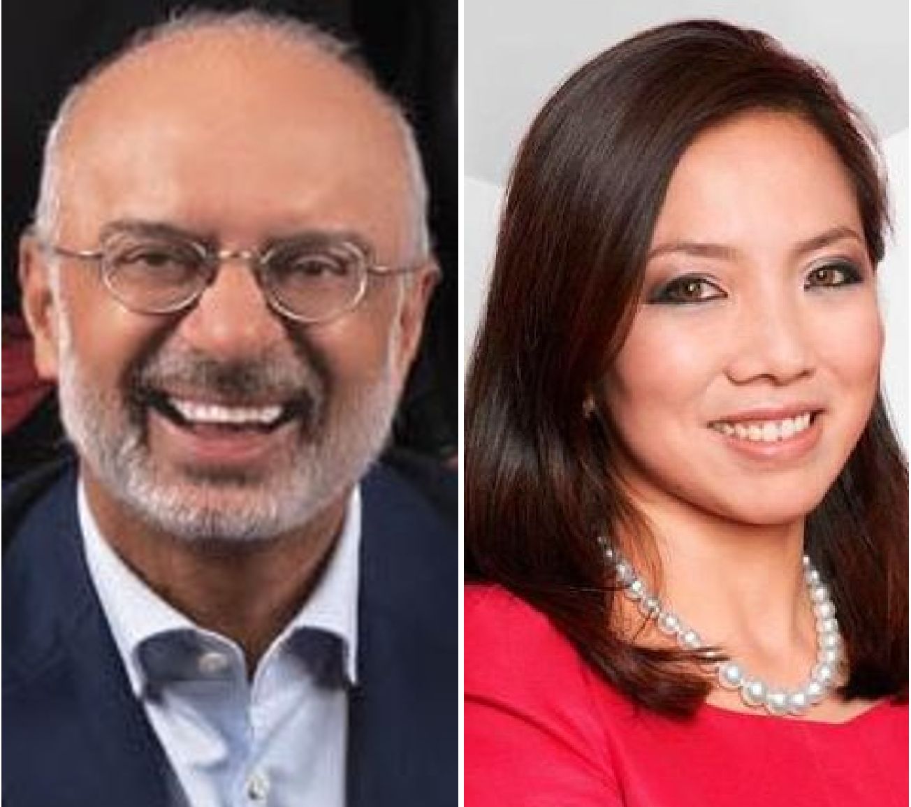 Piyush Gupta and Tan Shu Shan